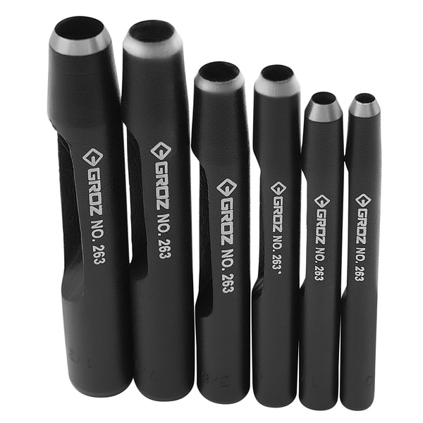 Hollow Leather Punch (Pack of 6) – GROZ USA