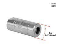 4-JAW Hydraulic Coupler Grease Fitting, 1/8" NPT