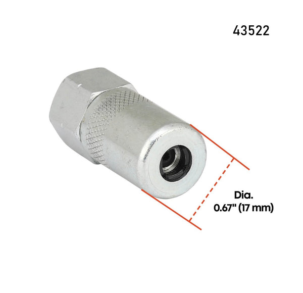 4-JAW Hydraulic Coupler Grease Fitting, 1/8