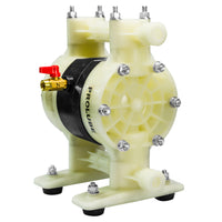 Air Operated Double Diaphragm Pump, Polypropylene Casing and PTFE Diaphragm