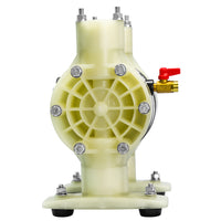 Air Operated Double Diaphragm Pump, Polypropylene Casing and PTFE Diaphragm