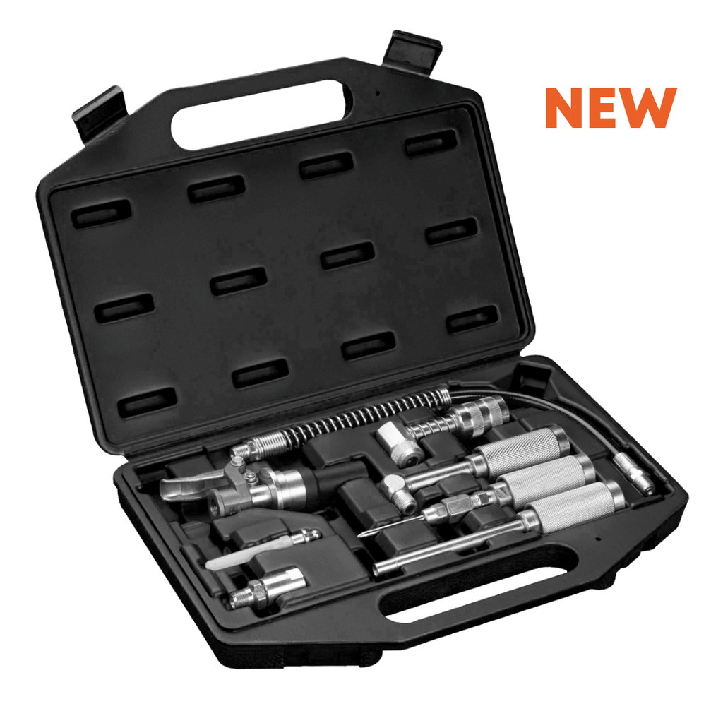 PROLUBE Premium Greasing Accessory Kit, 8 piece Quick Connect