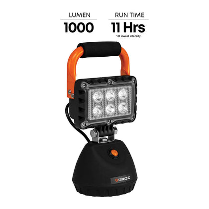 18W LED 1000 Lumen 270° Swiveling Magnetic Work Light