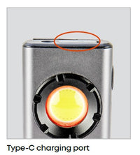Pocket Sized Superbright Flashlight with Pocket Clip, up to 1200 Lumens