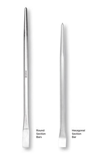 Steel Cat/Alignment Bars - 16”, 18”, 24”, 30”, 36”, 48”, or 54” long