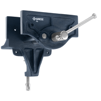 Portable Woodworking Vise, 6" Wide Jaw, with "Toe-in" Feature