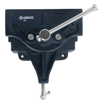 Portable Woodworking Vise, 6" Wide Jaw, with "Toe-in" Feature