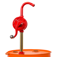 Dual Directional Rotary Barrel Pump, 3 piece Rigid or Telescopic Suction Tube