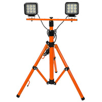 Two Head LED 3200 Lumen Work light Tripod, Dustproof