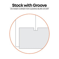 Steel Precision Squares 3 Piece Set, 16 Micron Squareness, 2”, 4” & 6” Blade Lengths