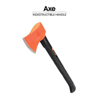 14" Indestructible Handle Axe, 1.25 lb. Head