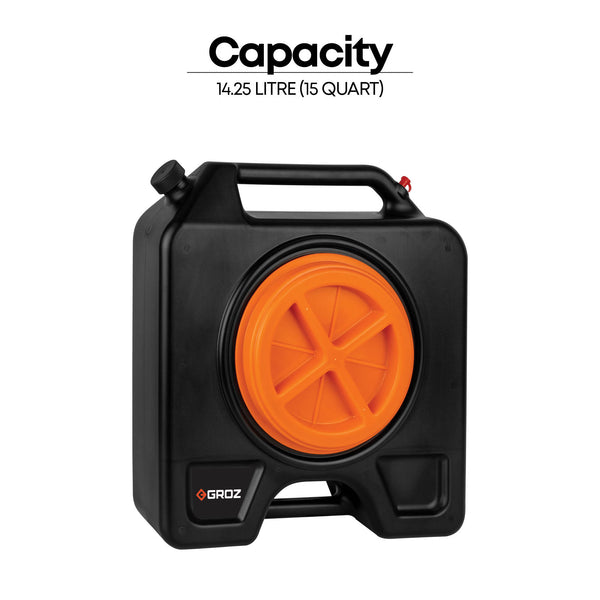 15 Quart Drain Pan with O-Ring Seal, 8