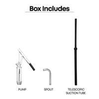 Lever Action Oil Pump, V-Series, for 15-55 Gallon Drums