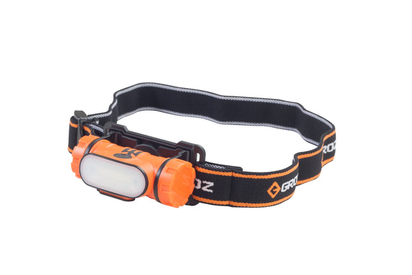Rechargeable Head Lamp with Sensor, 3W COB – GROZ USA