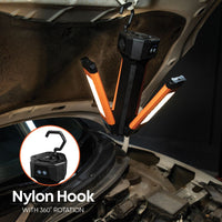 Triple Headed Site Lamp, Warm & Cool, up to 2000 Lumens