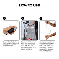 Siphon Pump with Non-Return Valve, up to 0.84 GPM