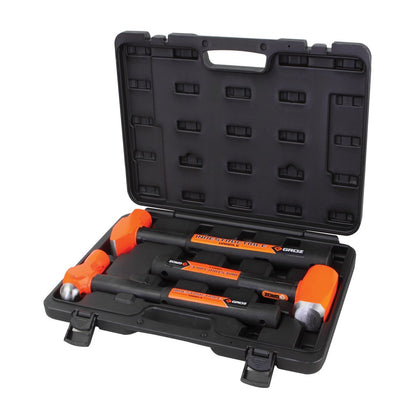 3 Piece Indestructible Handle Hammer Kit