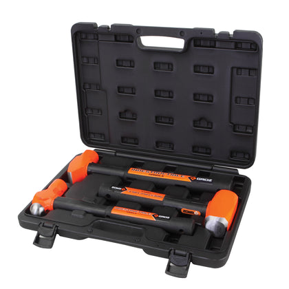 3 Piece Indestructible Handle Hammer Kit