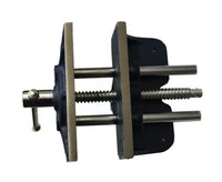 Portable Woodworking Vise, 6" Wide Jaw, with "Toe-in" Feature