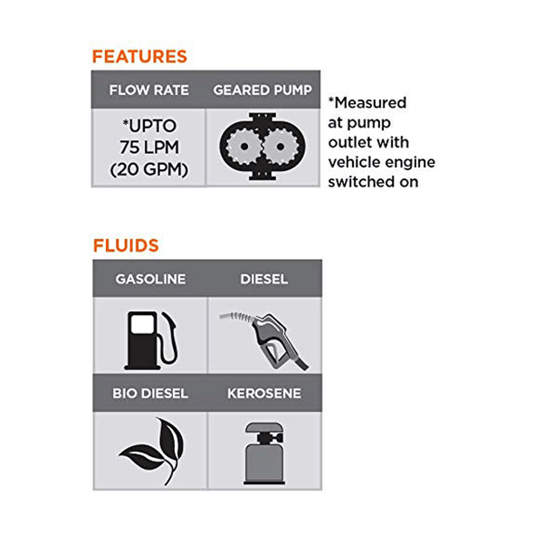 (gezumo)アウトロー Over Dose GRIFFIN 75H Explosion Proof 12V High-Flow Electric Fuel Pump – GROZ USA