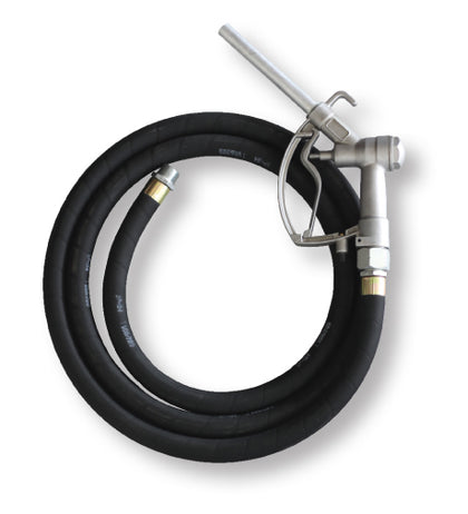 Anti-Static Fuel Hose with Manual Nozzle, 3/4