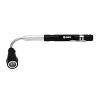 Work light LED Drycell Flashlight with Telescopic Magnetic Pick-Up