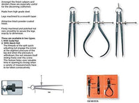 Craftsmen's Spring Eternal Caliper, 8", Steel, with solid nut