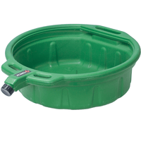 GROZ 41961 4-1/4 Gallon Portable Antifreeze Drain Pan with Spout Cap – Green Color Specific for Antifreeze and Coolants – Perfect for Antifreeze Change and Disposal