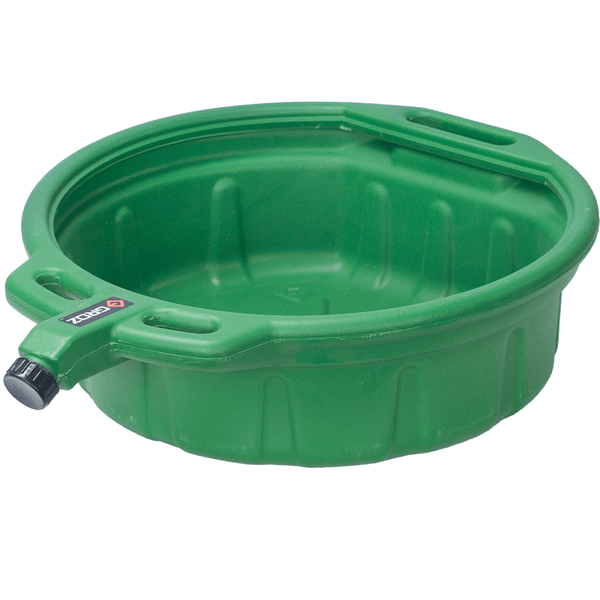 Portable Antifreeze Drain Pan With Spout Cap Capacity 16 L GROZ USA