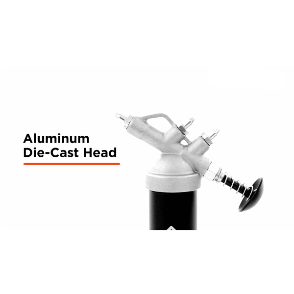 ProLube Mini Push Type Grease Gun with Steel Barrel, Push Type GROZ USA