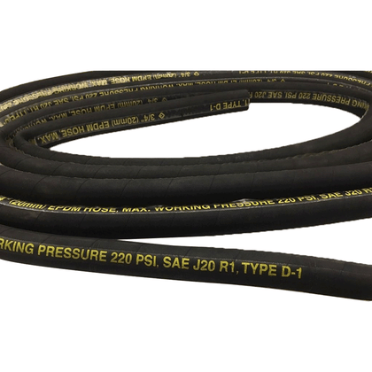 20' EPDM Discharge Hose, 3/4