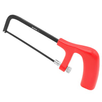 Junior Hacksaw Frame, Red Handle with Black Frame