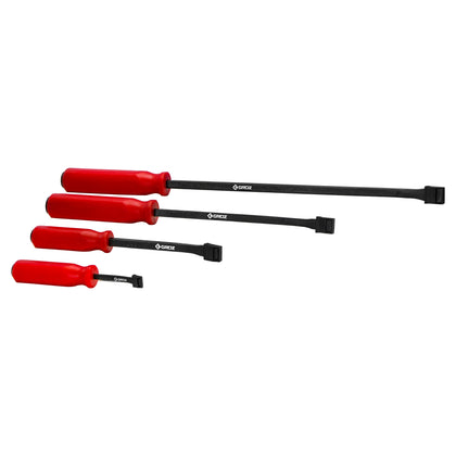 4 Piece Handled Pry Bar Set - 8