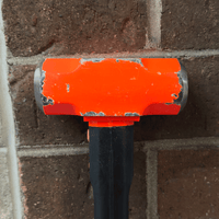 Gently Used 24" Indestructible Handle Sledge Hammer, 6 lb.
