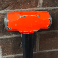 Gently Used 24" Indestructible Handle Sledge Hammer, 6 lb.
