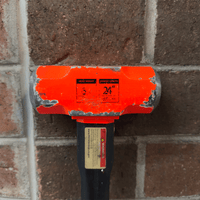 Gently Used 24" Indestructible Handle Sledge Hammer, 6 lb.