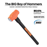 24" Indestructible Handle Sledge Hammer, 8 lb.