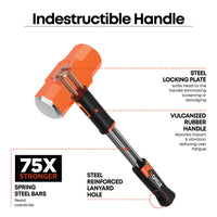 24" Indestructible Handle Sledge Hammer, 8 lb.