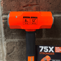 Gently Used 12" Indestructible Handle Sledge Hammer, 8 lb.
