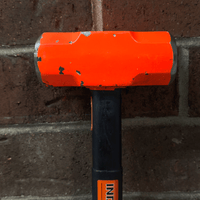 Gently Used 16" Indestructible Handle Sledge Hammer, 8 lb.