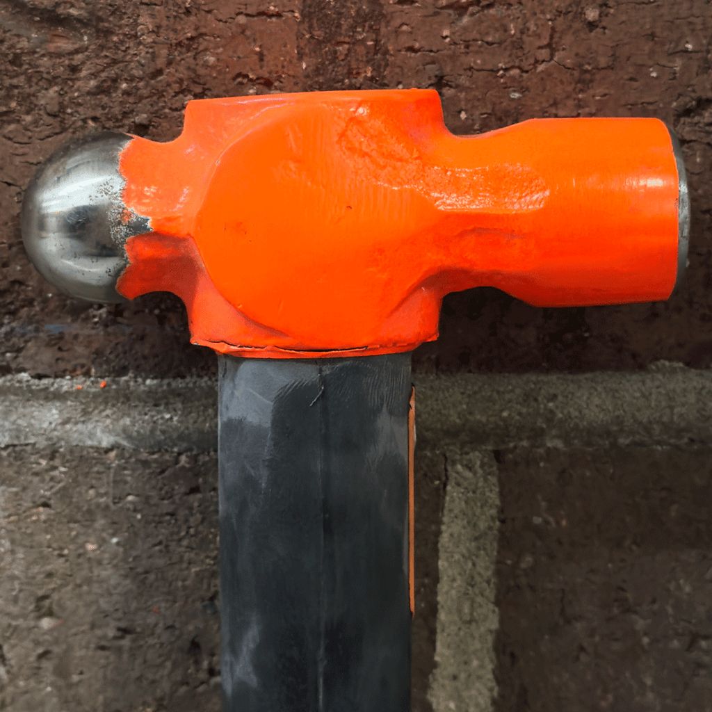 Gently Used 14" Indestructible Handle Ball Pein Hammer, 20 oz.