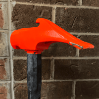 Gently Used 32" Indestructible Handle Tire Bead Breaker Hammer, 10 lb.