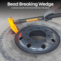 32" Indestructible Handle Tire Bead Breaker Hammer, 10 lb.