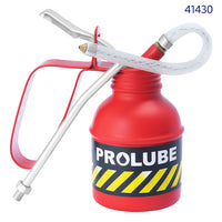 PROLUBE Steel Lever Pump Oil Can, with 6 oz, 16 oz, or 32 oz Capacities