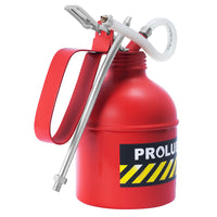PROLUBE Steel Lever Pump Oil Can, with 6 oz, 16 oz, or 32 oz Capacities