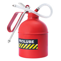 PROLUBE Steel Lever Pump Oil Can, with 6 oz, 16 oz, or 32 oz Capacities