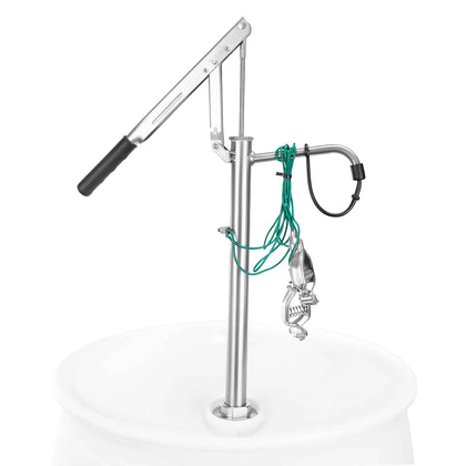 316 Stainless Steel Lever-Action Pump, for 15 to 55 gallon Drums