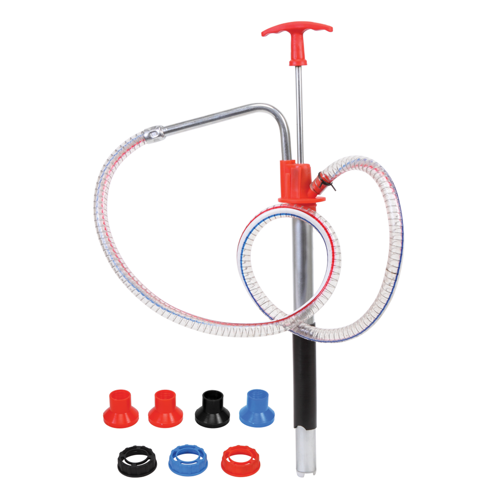 Ezee Flow Oil Pump, with 7 Interchangeable bung adapters