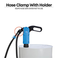 Heavy Duty Plastic Lever Pump for 15-55 Gallon Drums