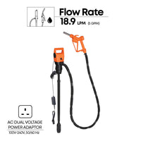 Electric Drum/IBC Pump - for Diesel, DEF, Water, Anti-Freeze, Light Oils up to 100 cSt
